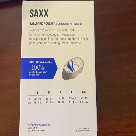 Saxx ULTRA 2 pack Christmas Boxer Briefs Rudolph & Black - Picture 2 of 3